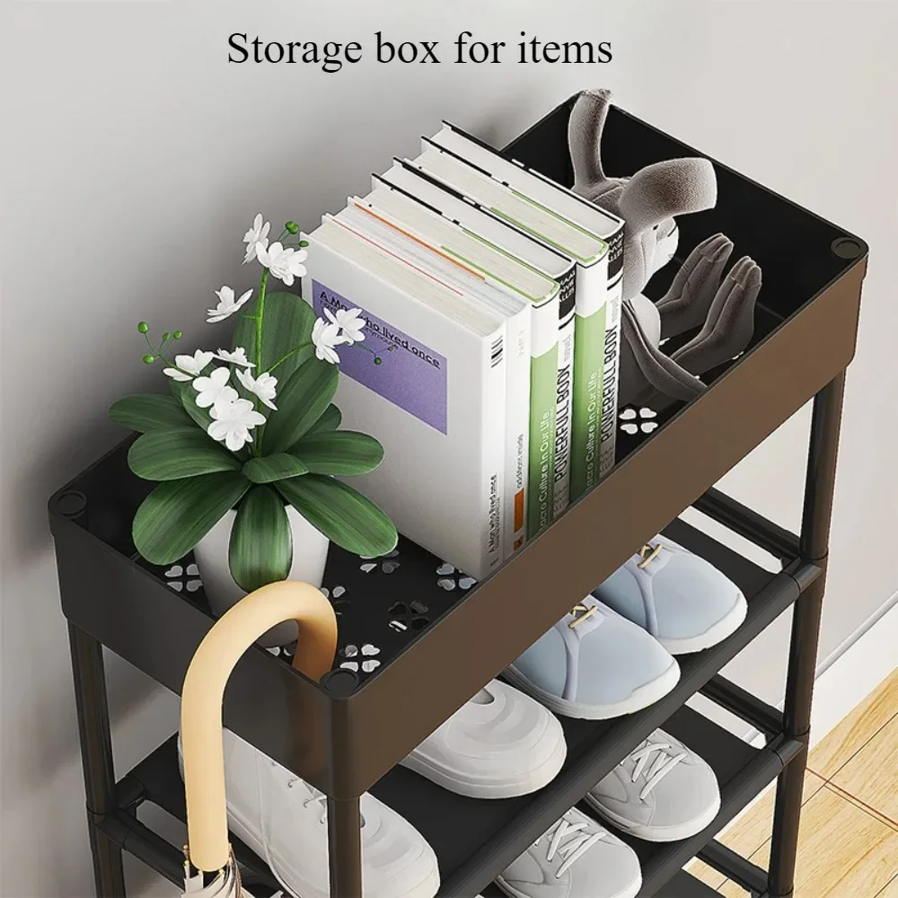 Simple Shoe Rack Multi-Purpose Storage Rack Dormitory Multi Functional Assembly Organizer Cabinets Space Saving Modern Furniture