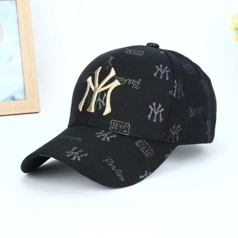 Luxury Letter Embroidery Baseball Caps Men Women Summer Anti-Sun Design Sun Gorras Travel Sports Hat Unisex Trucker Cap Peaked