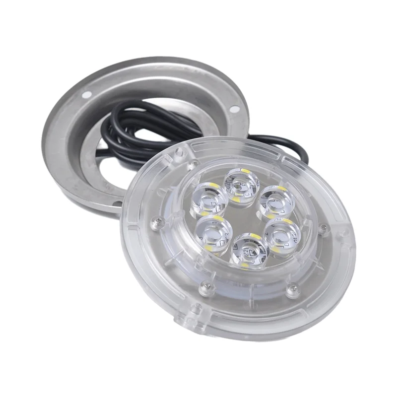 

LED Underwater Light 12V Marine Yacht Waterproof High Power 316 Stainless Steel Ocean Stern Light