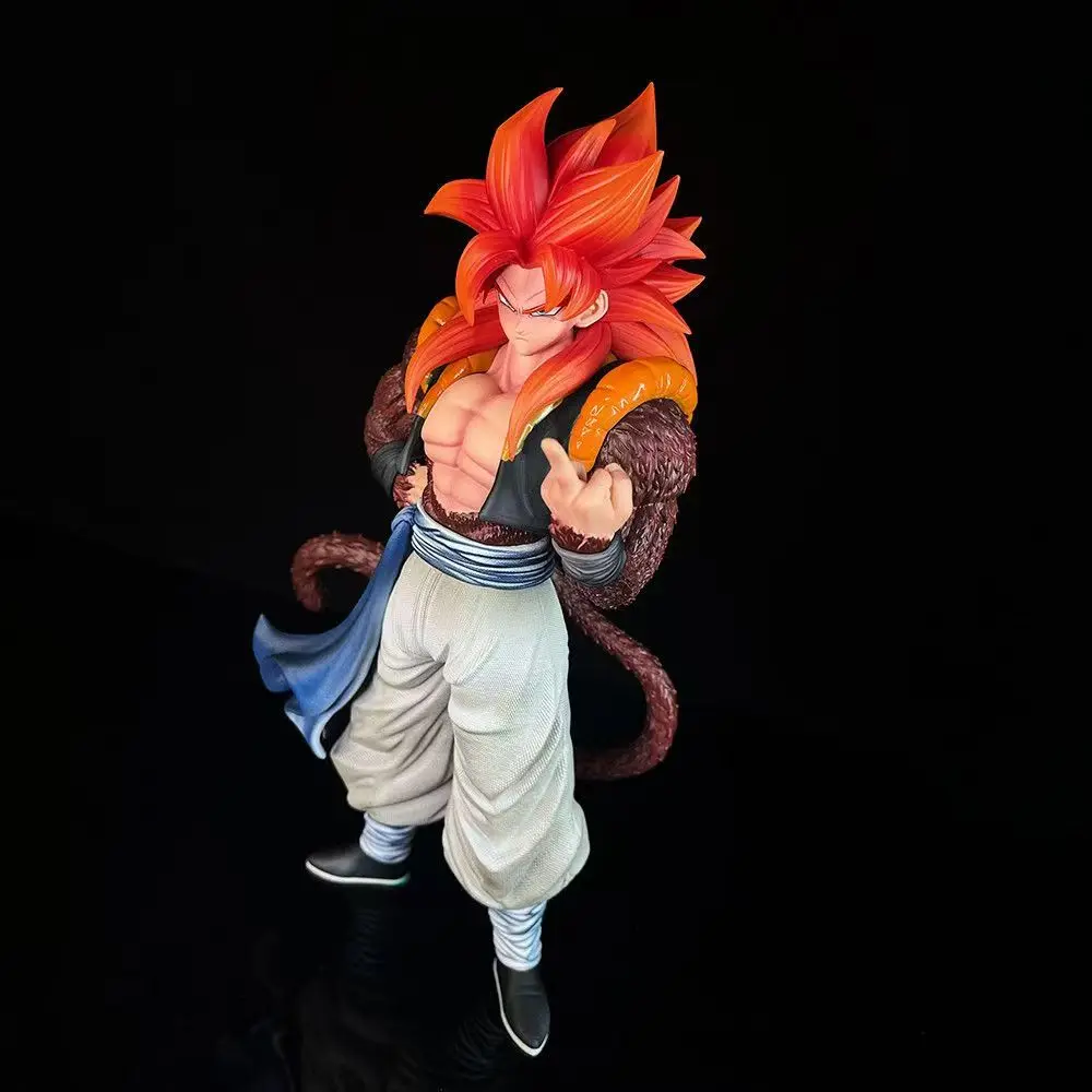 متوفر 31 سنتيمتر لعبة دراغون بول Gt Gogeta Ssj4 الشكل سوبر سايان 4 Gogeta عمل أرقام بولي كلوريد الفينيل تمثال جمع نموذج اللعب الهدايا #2