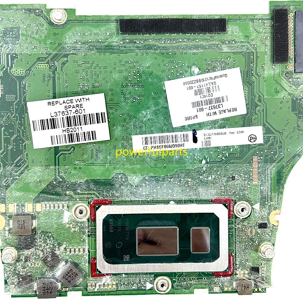 DA0X36MBAE0 For HP SPECTRE X360 13-AP motherboard L37637-601 L37640-601 L37638-601 i5-8265U i7-8565U 8GB 16GB  Working Good