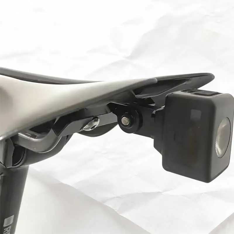 

1Pc...Bicycle Light Mount Aluminum Alloy Bike Front Rear Light Bracket Handlebar Saddle Rail Holder Cycling Accessories