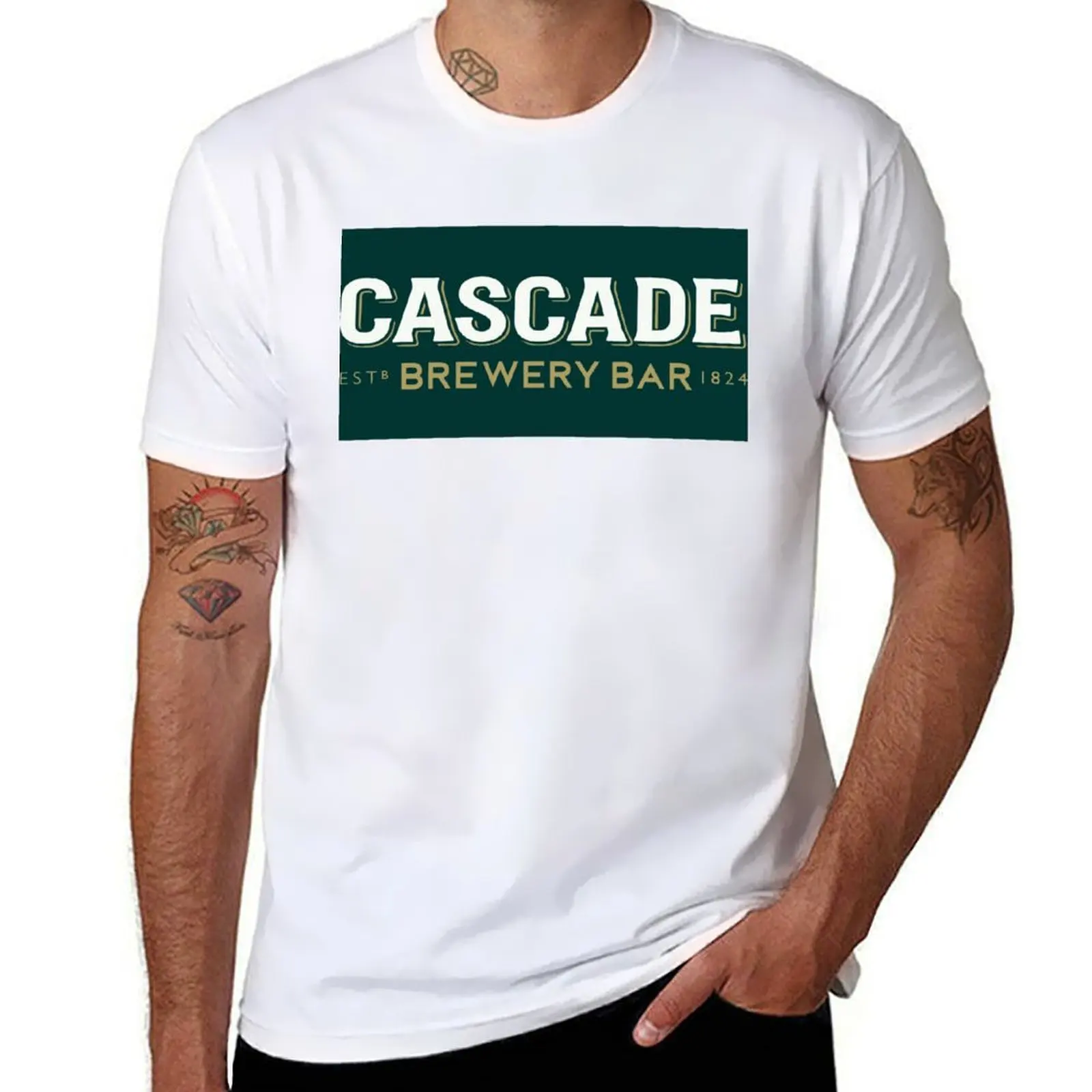 

Cascade Brewery logo T-Shirt t shirts for man graphic vintage t shirts for man cotton T-Shirt