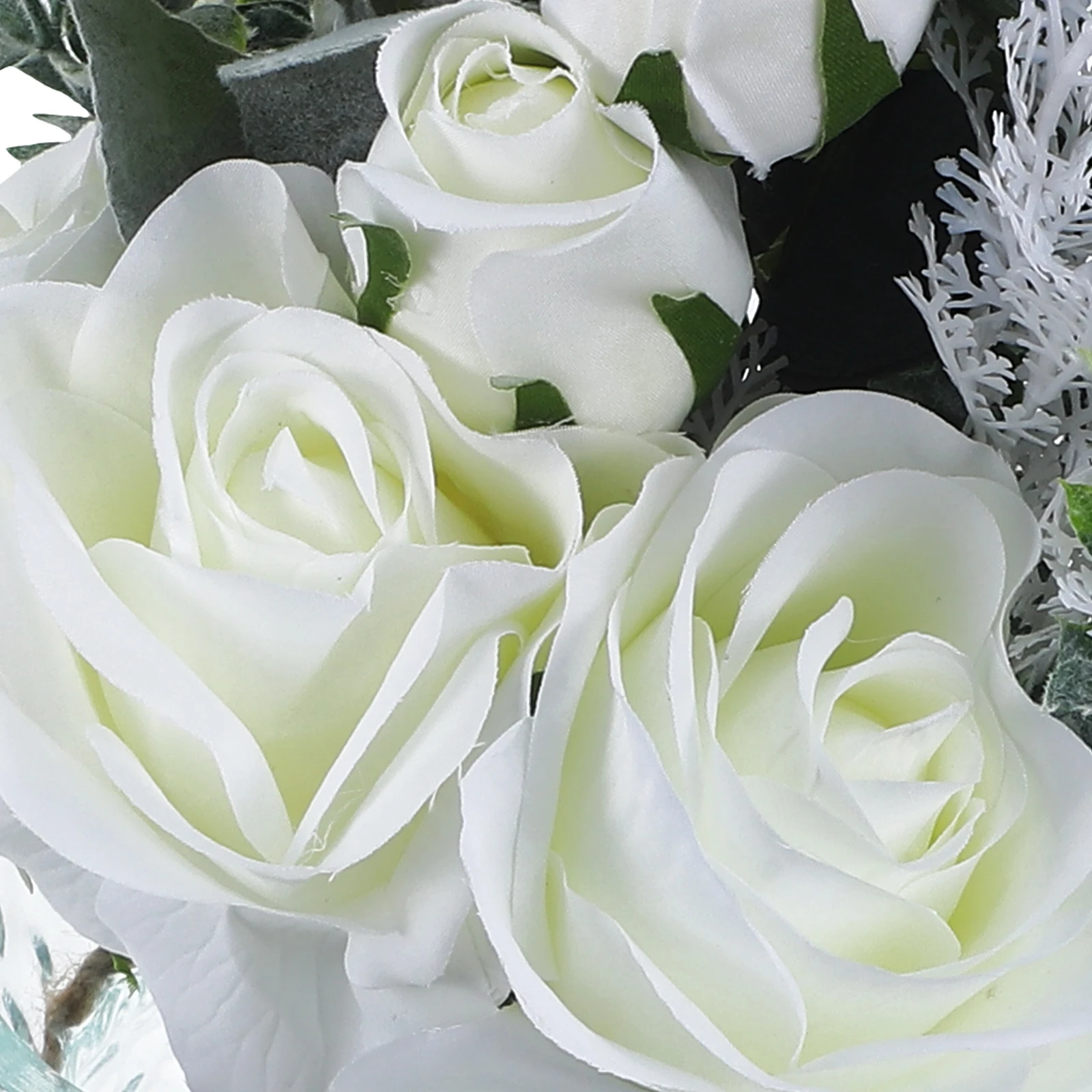 

Flower Arrangement Simulated Decoration Bouquet Fake Wood Faux Flowers Decorative Artificial