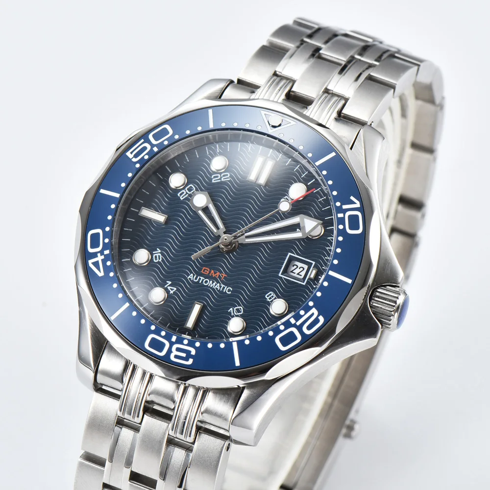 41mm Classic Fashion Automatic Men\'s Mechanical Watch 8215 Movement Sterile Dial Men\'s 316L Stainless Steel Watch