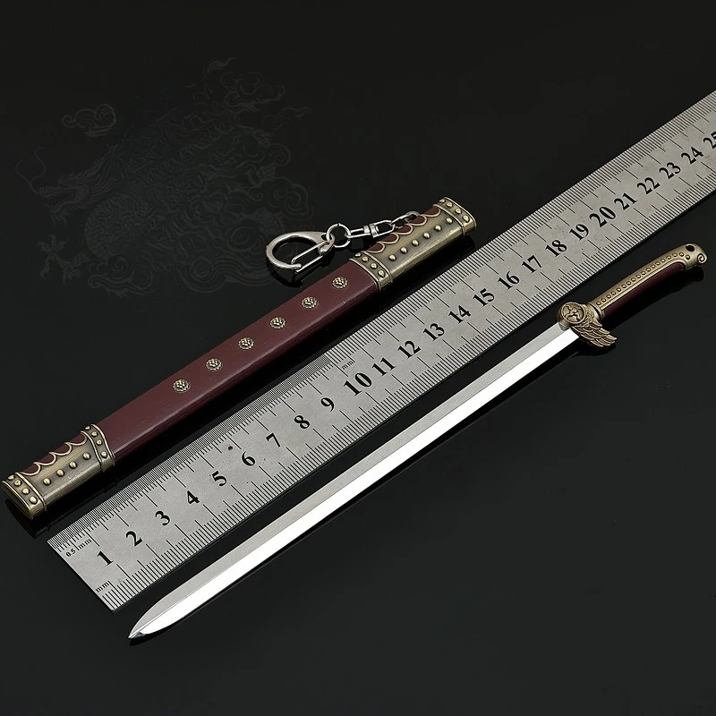 22 cm/8.66in Twin of Brothers Game Randapparatuur Modellen Handwerk Ornamenten Escape Brengen Schede Desktop Display Ornamenten Geschenken