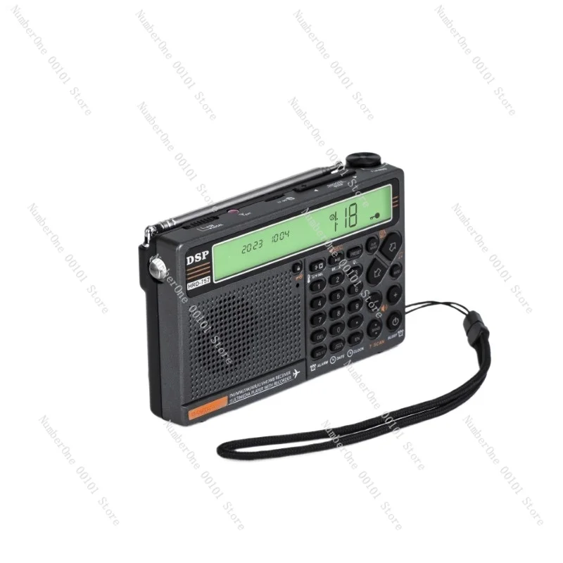 

HRD-757 high performance full band radio Bluetooth TF card, intelligent remote control flashlight lighting SOS alarm