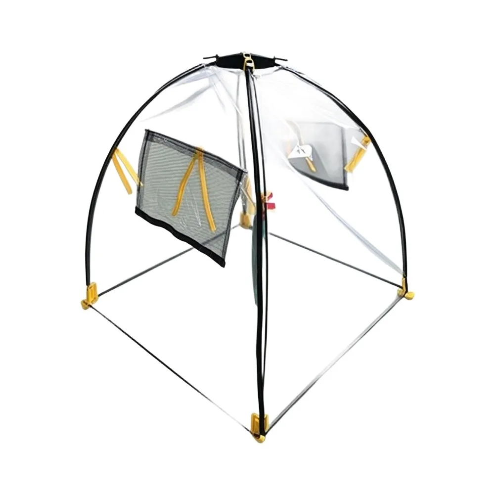 for pe Semi-Transparent Portable Greenhouse Tent for Tomato and Vegetable Protection Against Wind Rain Snow and Frost