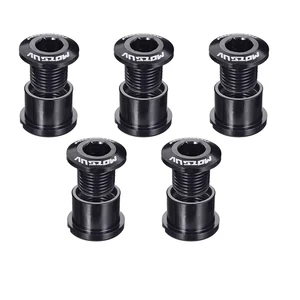 Motsuv-Bike-Chanring-Schrauben, einfache oder doppelte Kurbelschrauben, MTB-Straßenschrauben, 4,9 mm, 6,4 mm Kettenradschraube, 4 Stcs, 5 Stcs Hauptverkäufe Double Crown MTB - №1
