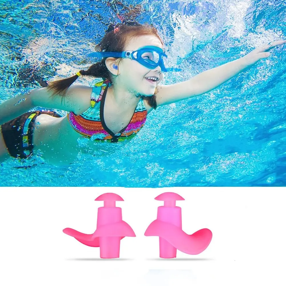 

For Adult Swim Swimming Accessories Soundproof Earplugs Ear Plugs Anti Noise Earplugs Swim Ear Plugs Swimming Silicone Earplugs