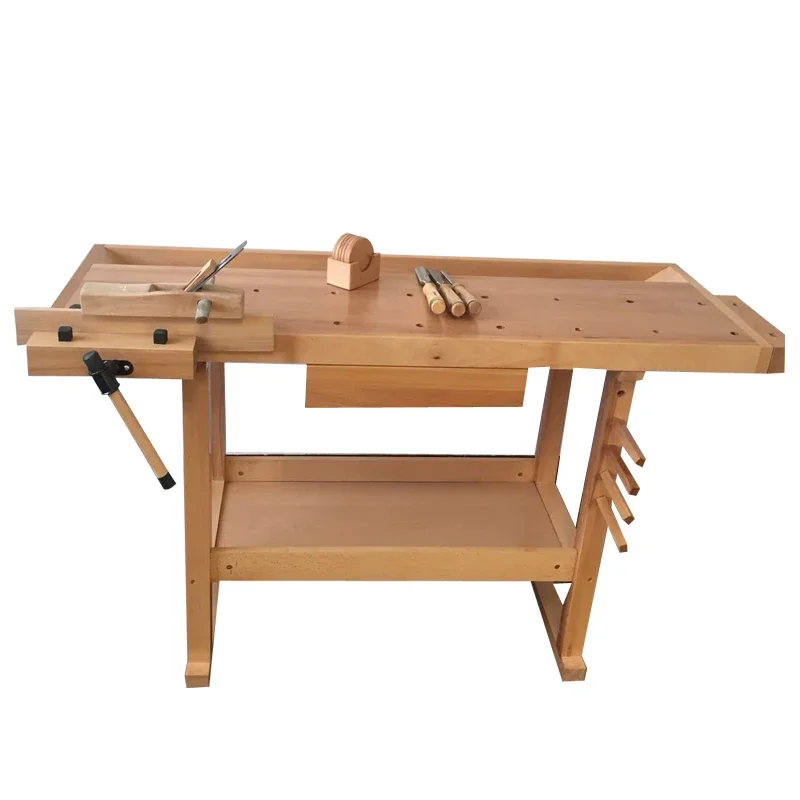 Wholesale Workbench Vise Table New Woodworking Jewelry Work Bench Steel Material Retail Construction Featuring Motor Engine