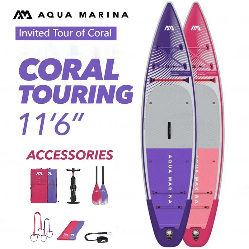 AQUA MARINA Inflatable Board SUP Board Aldult Ultralight Inflatable Sapboard Racing Stand Up Paddle Board Funwater Water Sports