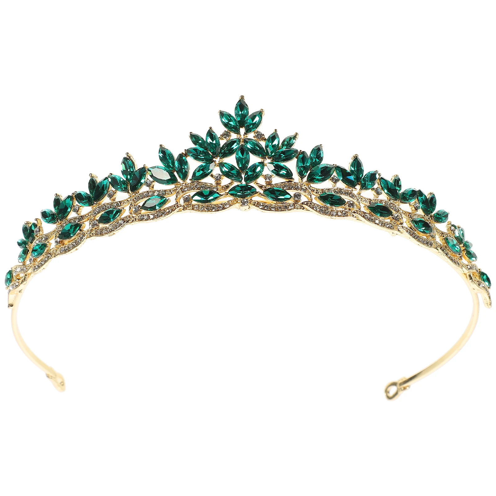 

Crystal Crown Headband Rhinestone Tiara Wedding Bridal Hair Accessories Women Headdress Girls Party Showpiece Beautiful Design