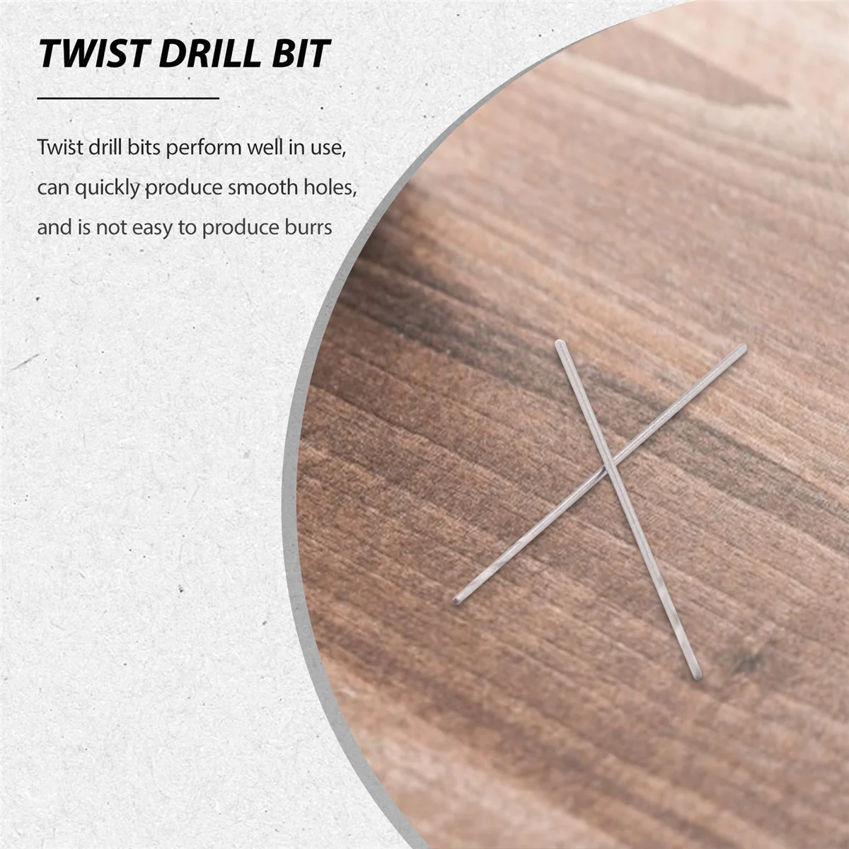 BVBV 20 шт. диаметром 0,5 мм, металлическое спиральное спиральное сверло с прямым хвостовиком