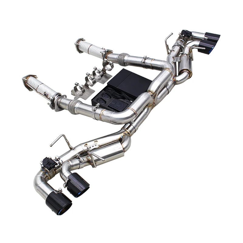 Yooking Car Exhaust System For Chevrolet Corvette C8 2019-2025 Stainless Steel Exhaust Pipe