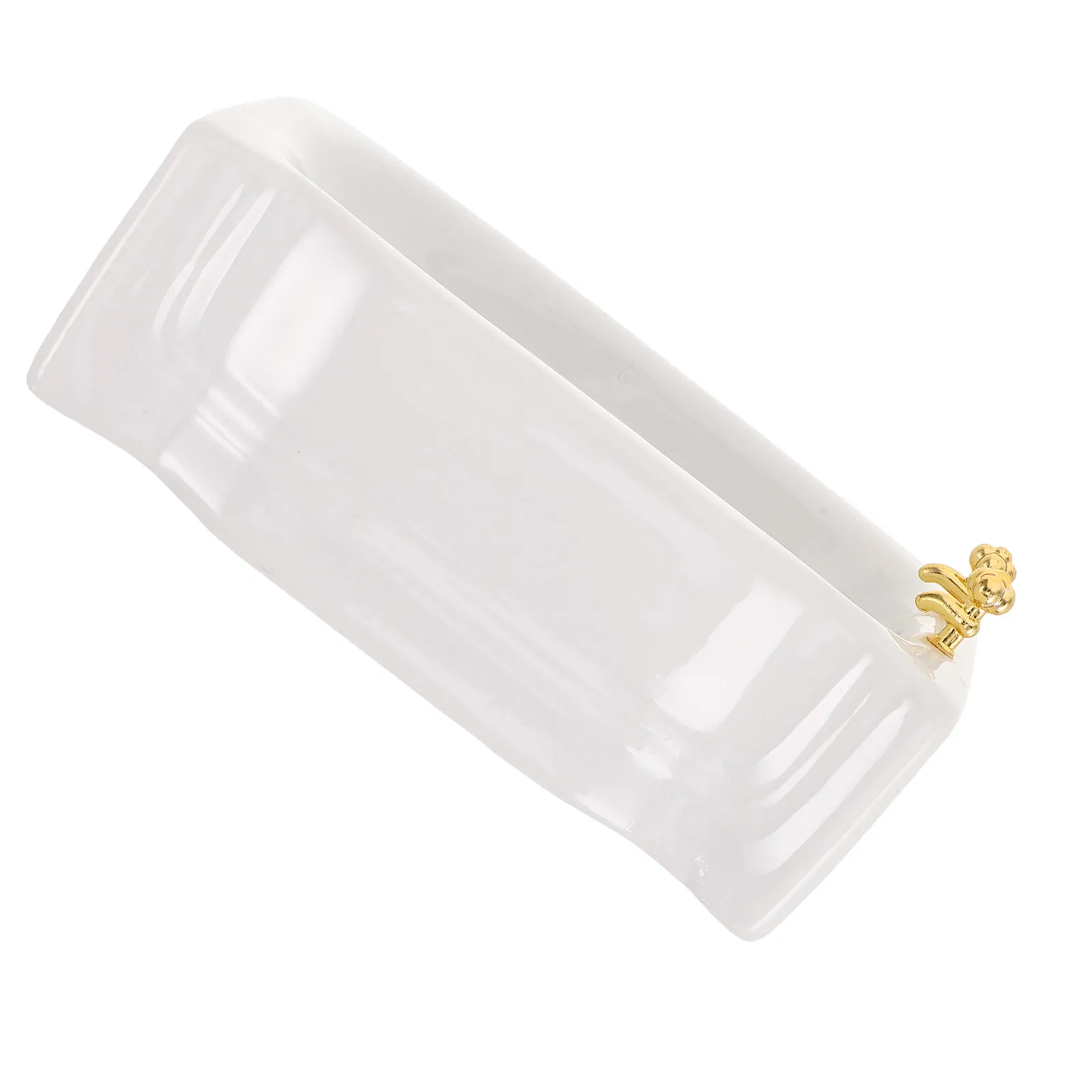 

Accessories for Bathroom House Dollhouse Bathtub Decorations Ceramic White Square