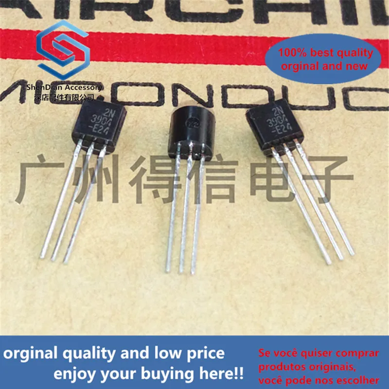 50pcs 100% orginal new KSP3904 2N3904 3904  imported TO-92 real photo