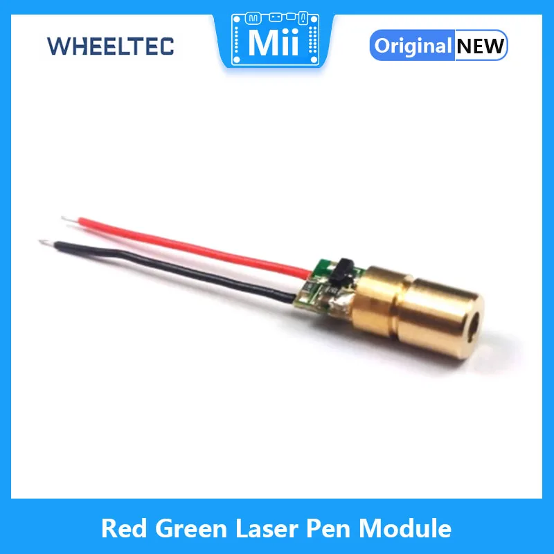 Red green Laser Pointer Module Power Up to 6000 Hours Irradiation Distance Greater Than 50 Meters