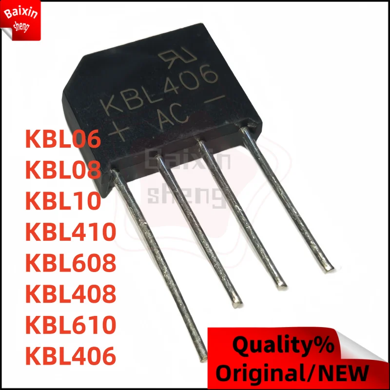 10PCS KBL06 KBL08 K… - image