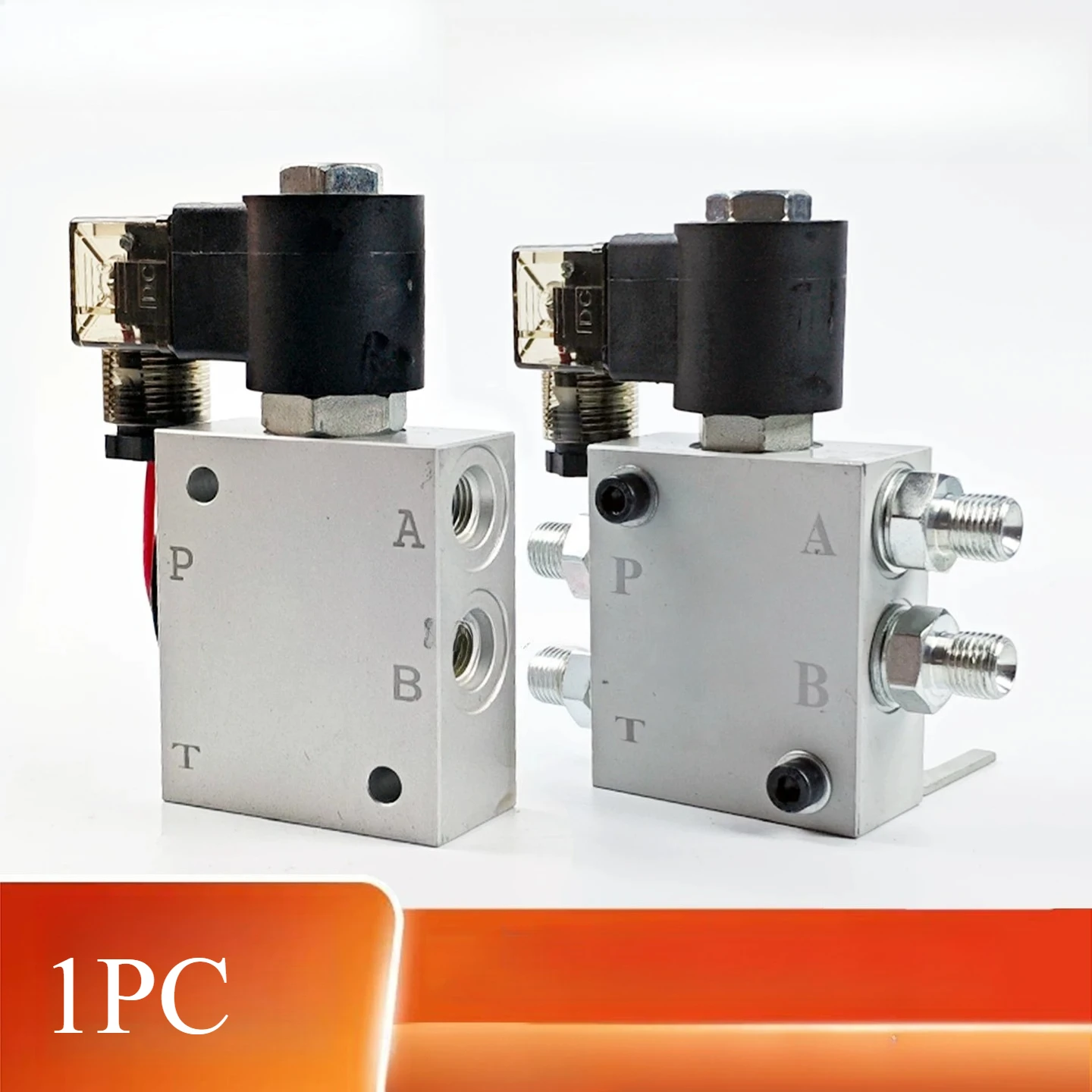 Excavator Hydraulic Solenoid Valve 12V/24V Quick Change Connector Coil 13mm/16mm