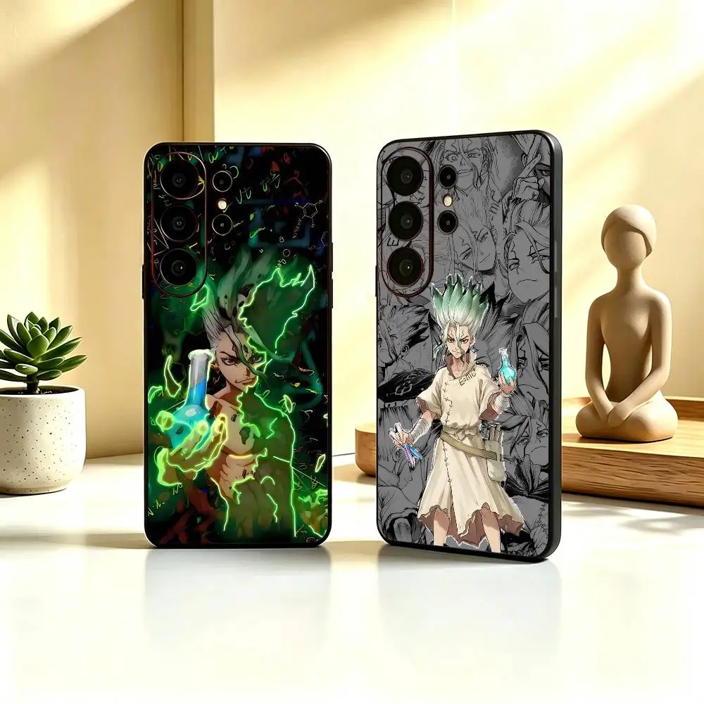 Senku Super genius Dr stone hot anime  Basic Phone Case For Samsung S26,25,24,21,22,20,10,9,8,7,Ultra,Plus, Fe, Lite Cover