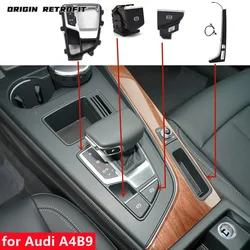 8W1 713 111 B 4M1 927 143 225 A B for Audi A4 B9 A5 Center Console Shift Knob Switch Button Assemby Autohold Handbrake Lighting