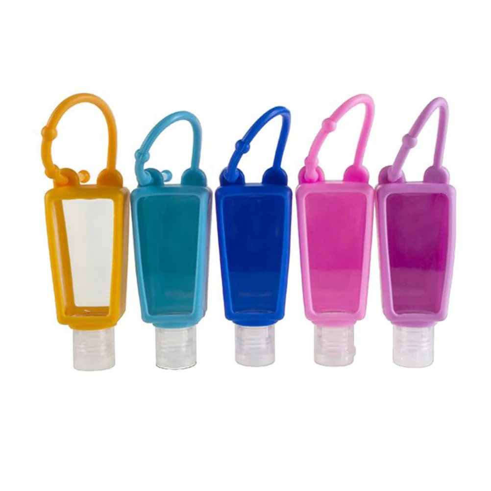

Travel Size Bottle with Hook Hand Silicone Lotion Leakproof Containers