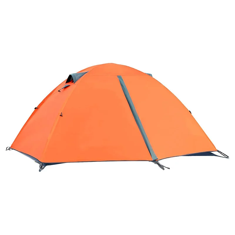 Outdoor Tent Four Seasons Camping Double layered Thickened Camping Rain and Sun Protection Portable