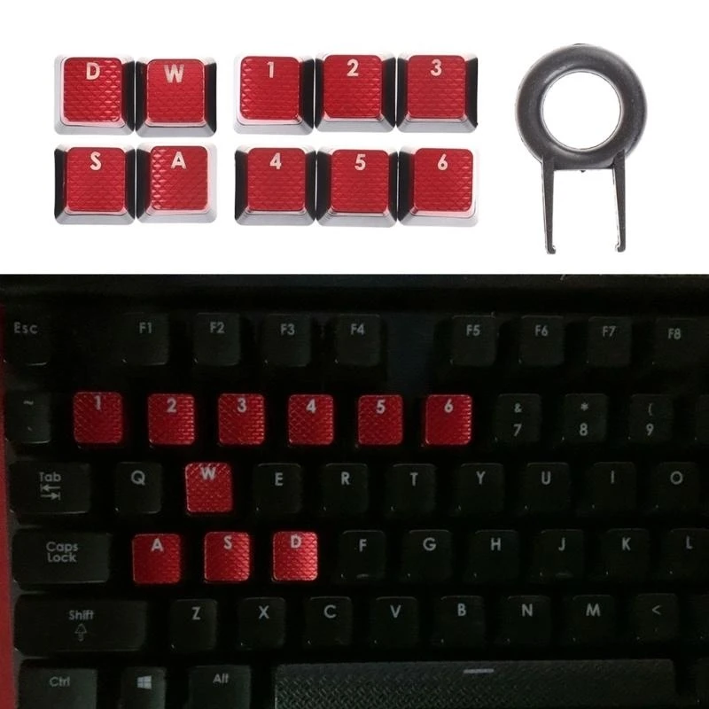 F68C Replacement Keycap Set forK70 RGB K95 K90 Mechanical Keyboards Upgraded Keycaps