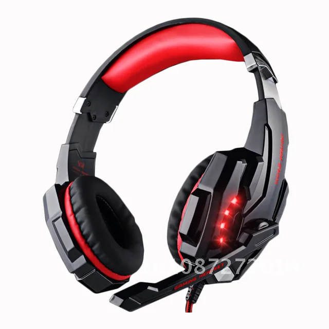 PS4 Gaming Headset KOTION EACH Deep bass Stereo Casque Wired Game Earphones Gaming Headphones with Microphone for PS4 PC Laptop