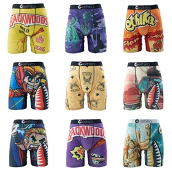 ETHIKA 1Pcs Sexy Men Underwear Boxers Breathable Swimming Man Underpants Plus Size S-3XL Mens Trunks Men's Panties Boxer Briefs