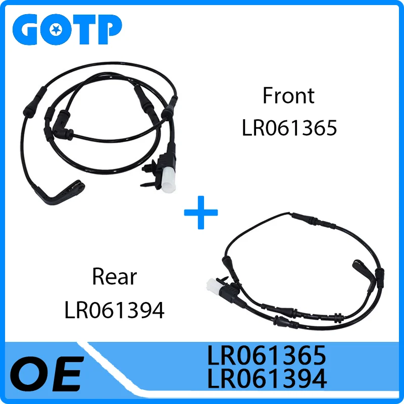 

1 Pair GOTP Front Rear Axle Brake Pad Wear Sensor LR061394 LR061365 For Land Rover Evoque Range Rover Sport Brake Induction Line