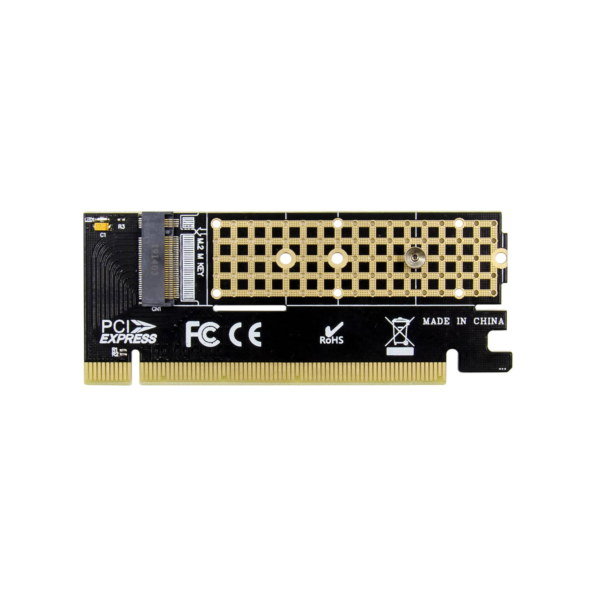 5 قطعة PCIe 3.0X16 NVme SSD محول M.2 مفتاح M NVMe 2280 SSD بطاقة الناهض #2