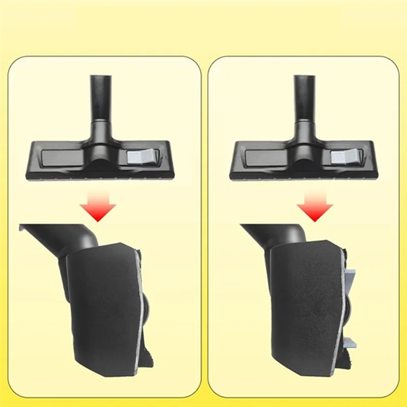 BAAO-สําหรับ Karcher WD4 WD5 WD6 เปลี่ยนชั้นแปรงฝุ่นกระเป๋าเปลี่ยนเปียก/แห้งหัวฉีดชั้นหัวแปรงสิ่งที่แนบมา