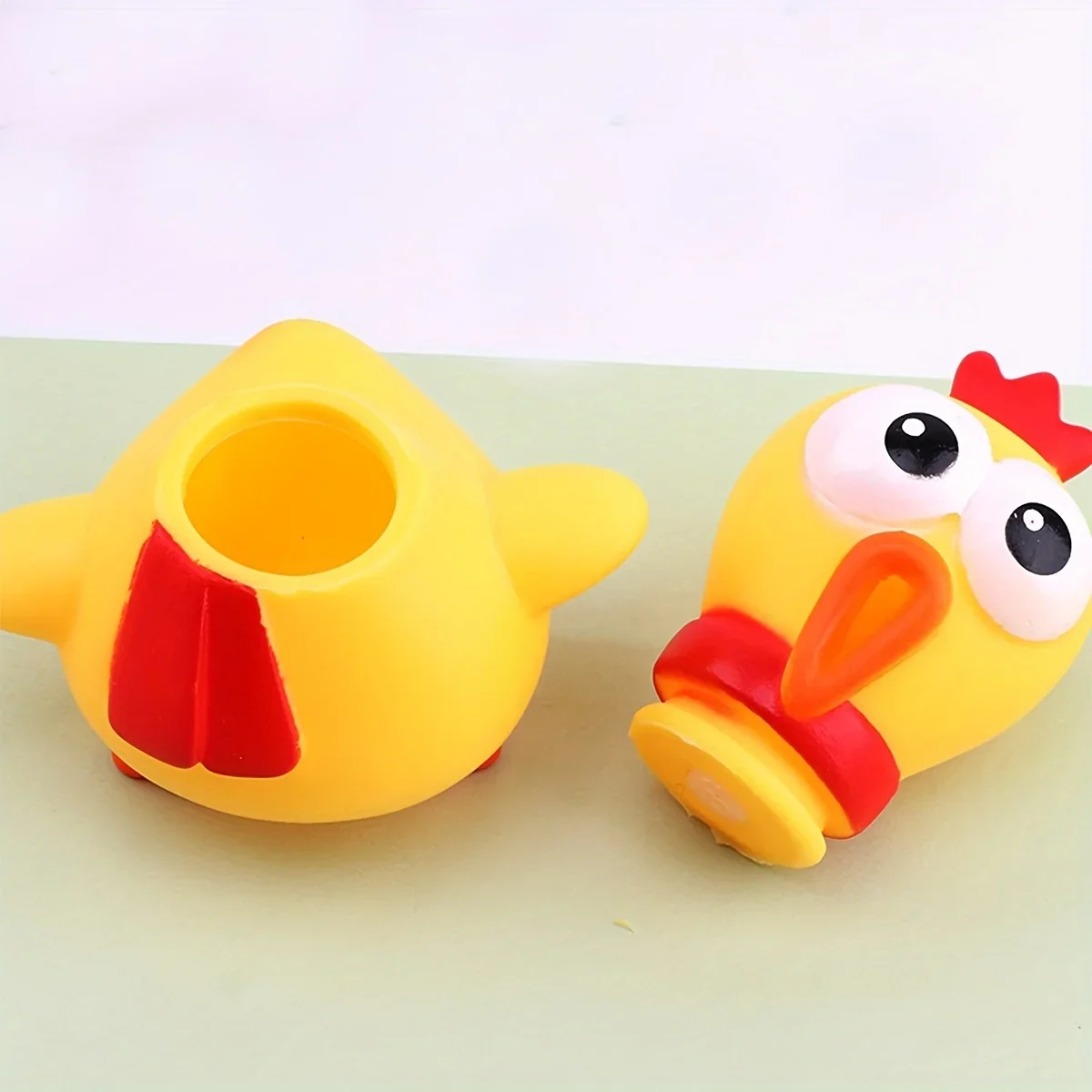 1pc-Hund klingendes Spielzeug, kleines schreiendes Huhn, Haustier-Hundespielzeug, schreiendes Huhn/entlastendes Huhn