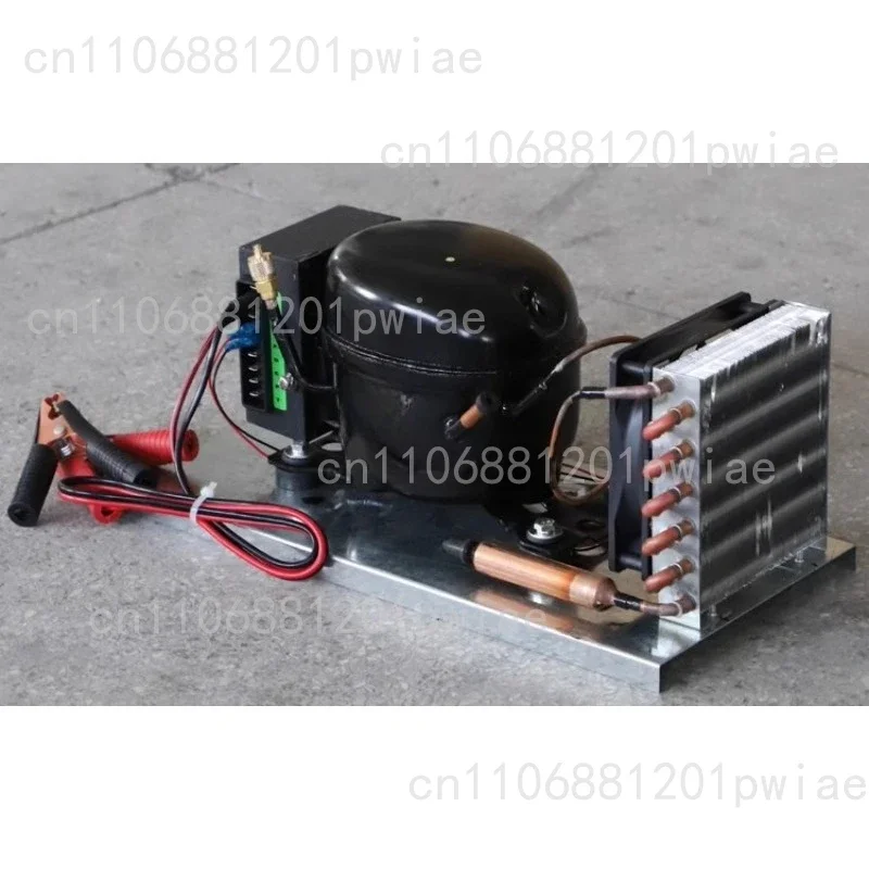 Compressor Unit Vehicle Refrigerator Freezer Refrigeration Unit Condensing DC12V24V48V