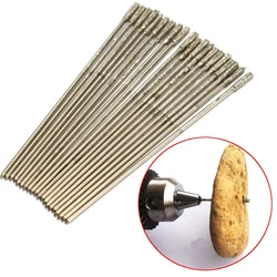 20pcs 1mm Mini Micro Drill Bits Jewelry Drilling Bit Twist Drill Bit Suitable for Diamond Stone HSS Drill Bits