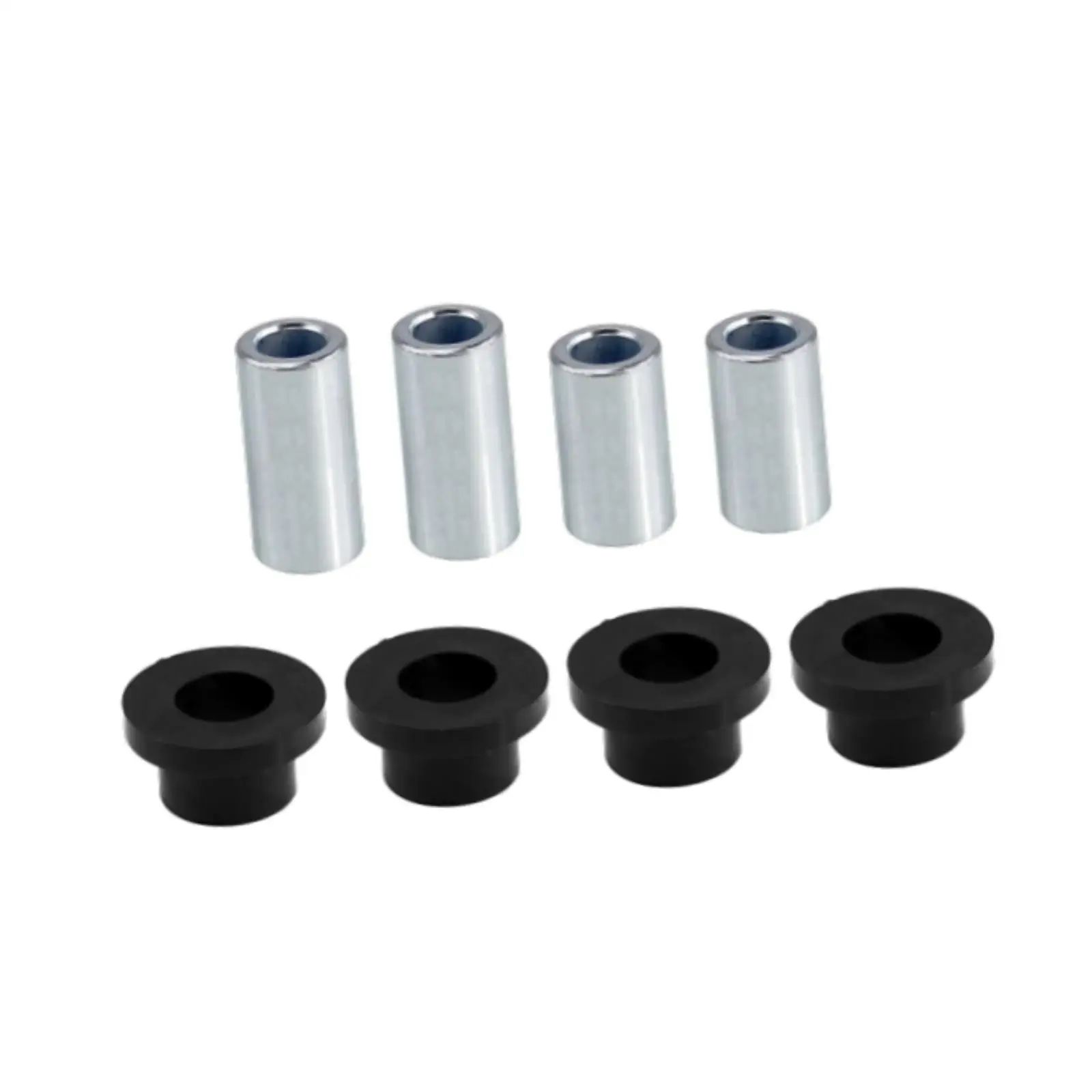 Front Shock Bushing Sleeve Kit Replacement Easy Installation PVC Metal