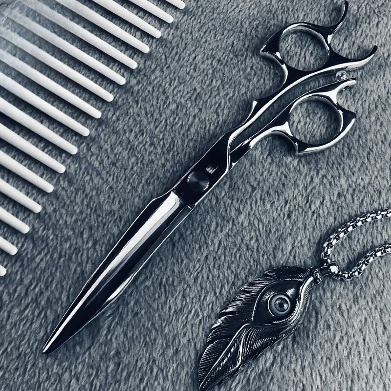 

ATS-34 Professional Hair Salon Scissors Cut Barber Accessories Haircut Shear Hairdressing Tools Scissors