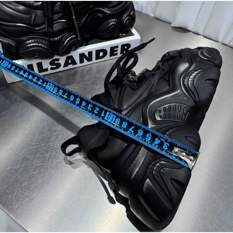 

Новые женские кроссовки в уличном стиле, дышащие, повседневные, на толстой подошве, увеличивающие рост, в стиле «папины туфли», легкие, роскошные, удобные, с низким вырезом.