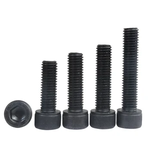 Die schwarzen Hexagon-Zähne Die Hauptkappe der Sockel, Allen, Edelstahlschraube, DIN912, M1.6, M2, M2.5, M3, M5, M6, M8, 304 A2, Kategorie 12.9, 5-50 Pces 12 Hauptverkäufe Edelstahlschraube M5 Bowing Head - №11