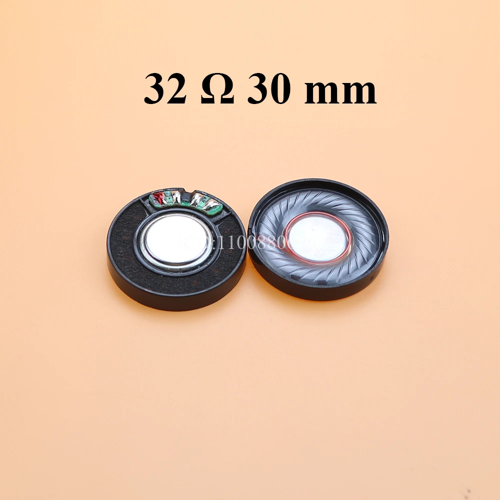 2PCS Neue 50mm 40mm 30mm 27mm Lautsprecher Einheit für DIY Kopfhörer Ausgezeichnete Sound Membran klare Stimme Tiefe Bass Hoch