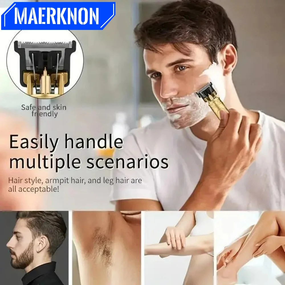 T9 Hair Clipper Beard Shaving Body Hair Trimmer Clippers Electric Hair Cutting Machine Professional Barber Men Trimmer Shaver