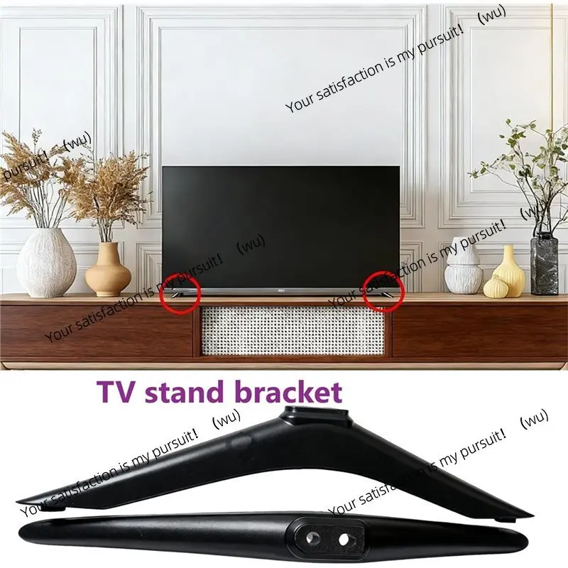 B44C TV Cabinet with Screw Set for Hisense TV Stand - Supports 40/43/49/50/55/65