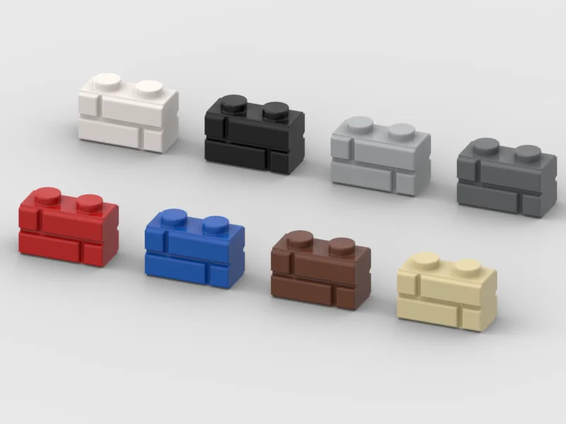 *Brick 1X2 With Emb…