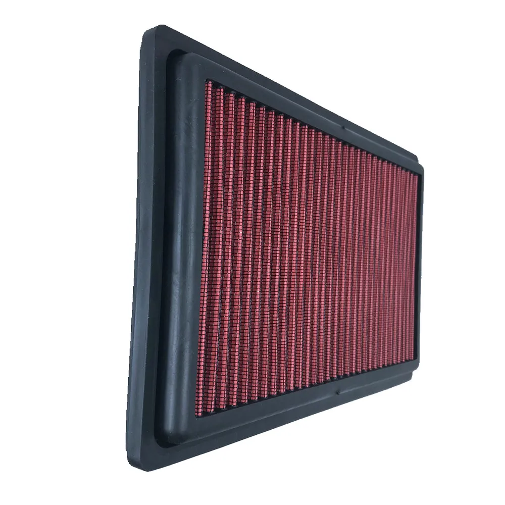 car High Flow Air Filter Fits for Mercedes Benz W205 2.0L C E GLC SLC SLK Series Washable Reusable Performance Cold Air Intake