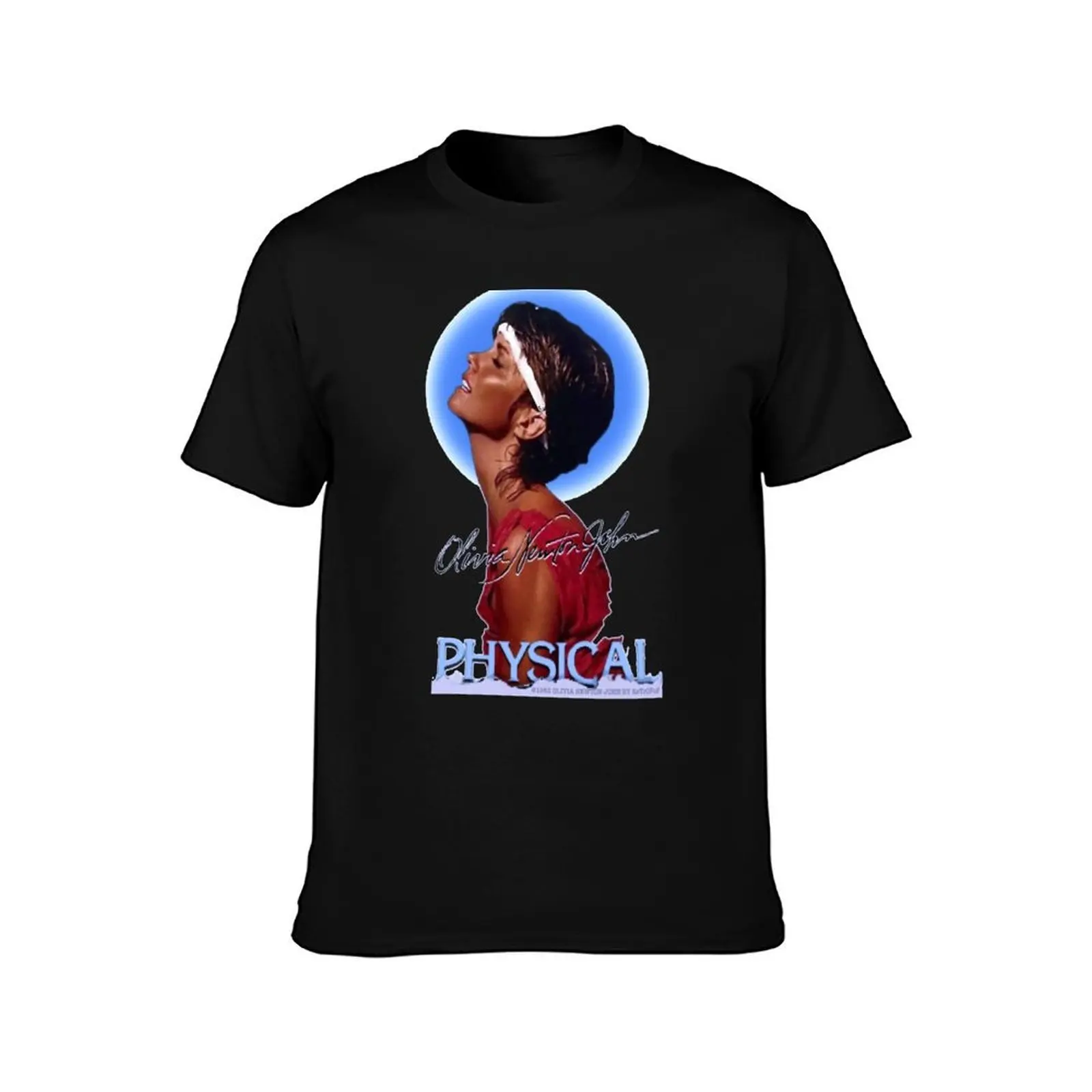 Olivia Newton-John - Physical- Xanadu - 80s - Grease T-Shirt, Summer Casual Cotton Tee, Oversized Streetwear Tops, 100% Cotton