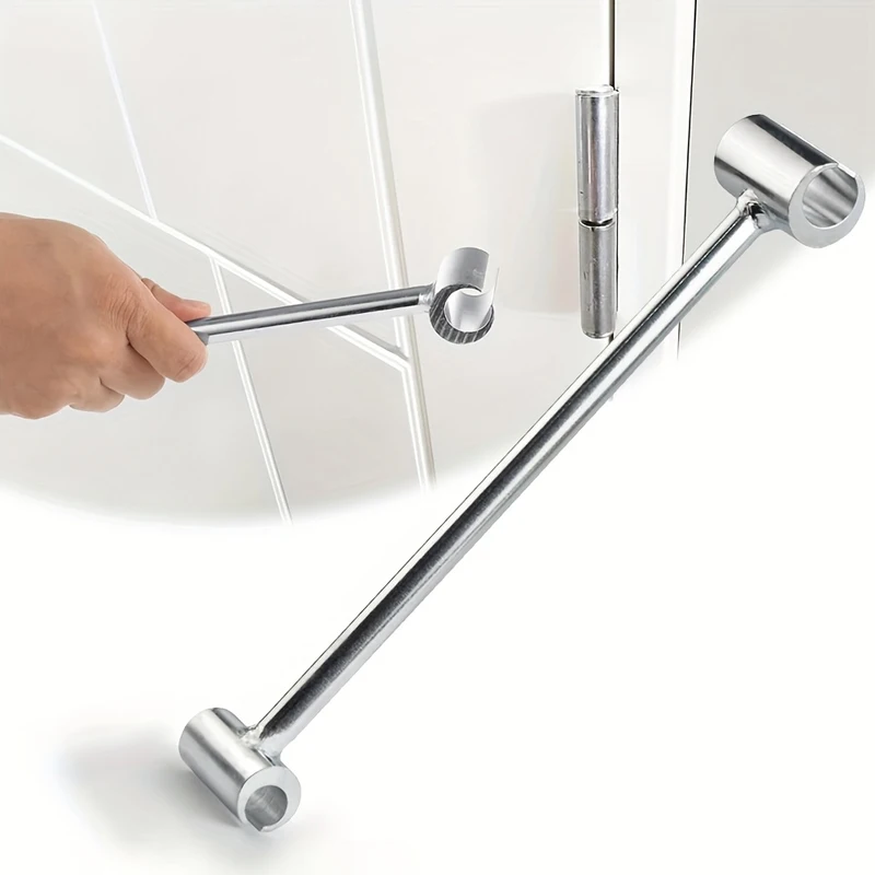 2pcs(S+L) Adjust the Door Seam Wrench Hinge Seam Artifact Flag-Shaped Hinge Clear Hinge Door and Window Steel Door Installation