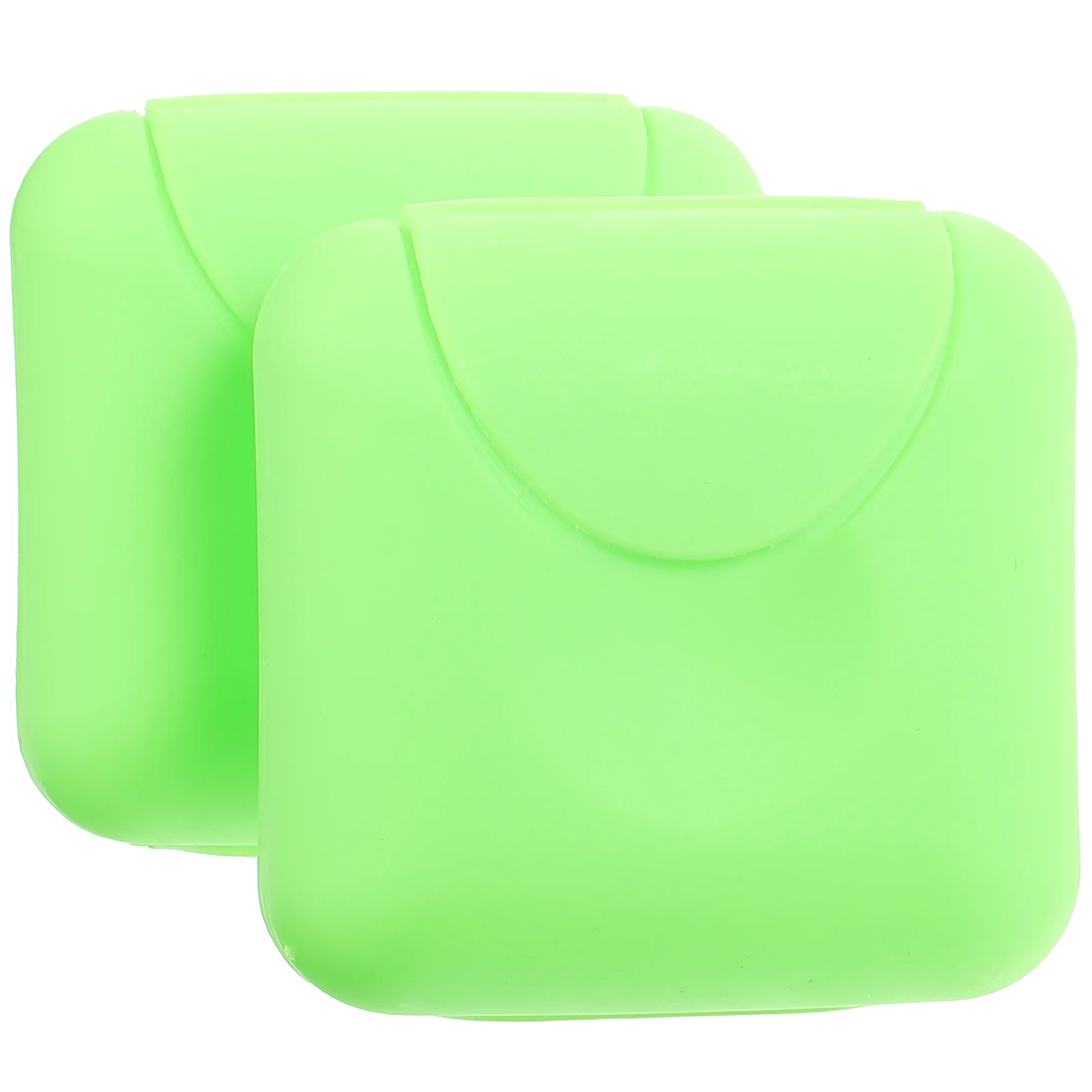 

2pcs Portable Sealing Case Travel Holder Sealing Holder Case Sealed Soap Box for Soap Container Home Use