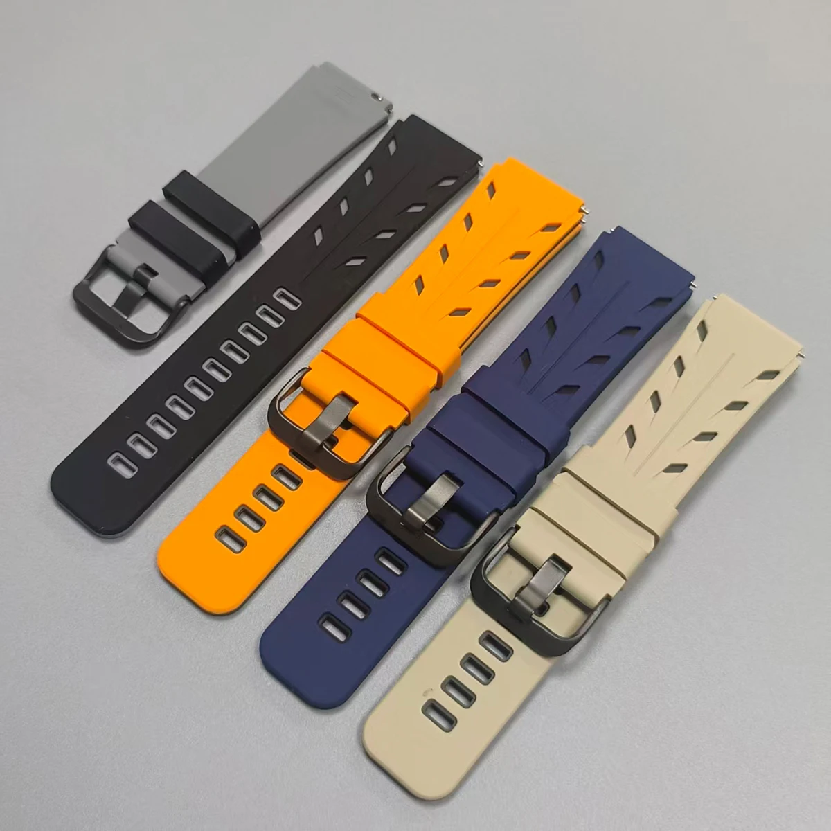 22Mm Silicone Strap…